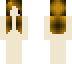 brown hair girl skin base