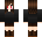 chara and black sweater