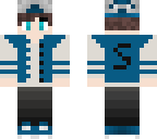 cool university blue guy