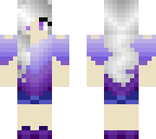 edit of white haired girl-lilly