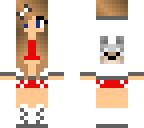 girl with wolf 2