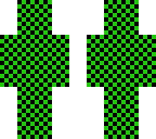 green and black skin