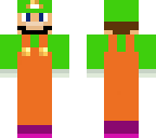 green and orange mario