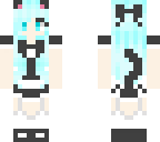 hatsune miku neko maid