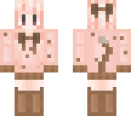 kawaii pink and brown cat girl