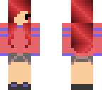 kawaii red hair chibi