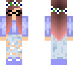 nerd with a flower crown idk