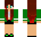 ombre red hair girl