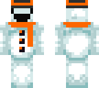 orange snowman