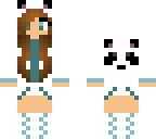panda blau