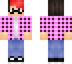 pink plaid