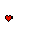 pixel heart red