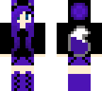 purple fox girl