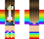 rainbow girl