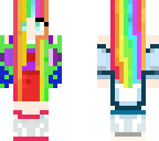 rainbow girl