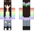 rainbow girl