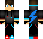 red and blue