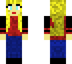 sporty cool blond girl
