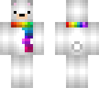 bear with rainbow scarf