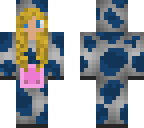blue cow