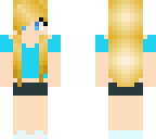 blue girl