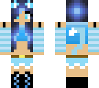 blue hair