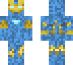blue iron man