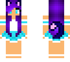 cat girl cheerleader