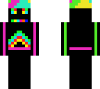 crazy rainbow man