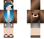cute chibi bear girl