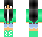 green girl edit