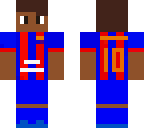 me in a messi outfit