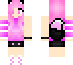 pink wolf girl