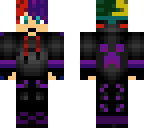 purple gamer boy