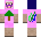 purple mustache sheep