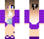 purple plaid