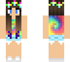 rainbow girl