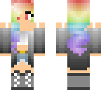 rainbow hair