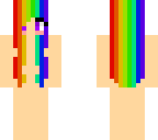 rainbow hair base