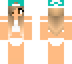 swimmer with a cap