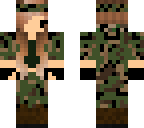 army chibi girl