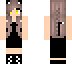 black cat skin