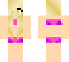 blonde girl in bikini
