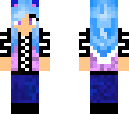 blue girl
