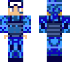 blue soldier