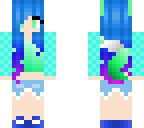 blue wolf girl