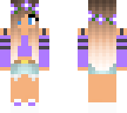 cute violet girl