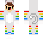 edited rainbow cat