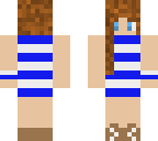 fancy blue girl brade