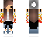 fire chibi hipster